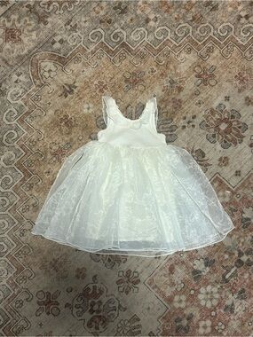 Jamie Kay Cream Tulle Party Dress